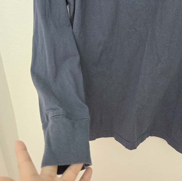 DisneyResort TokyoWomen's Gray/Blue Sweater with Embroidered Detail FullZip Smal - Picture 6 of 8